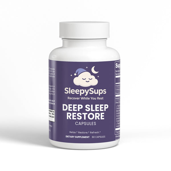 Deep Sleep Restore - Natural Sleep Support Supplement