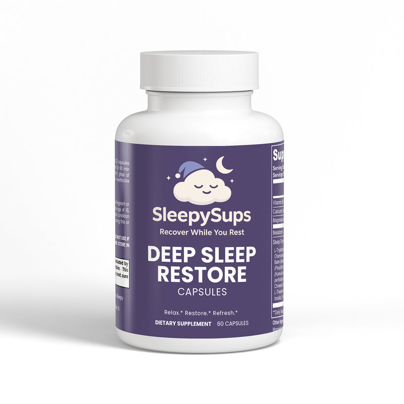 Deep Sleep Restore - Natural Sleep Support Supplement